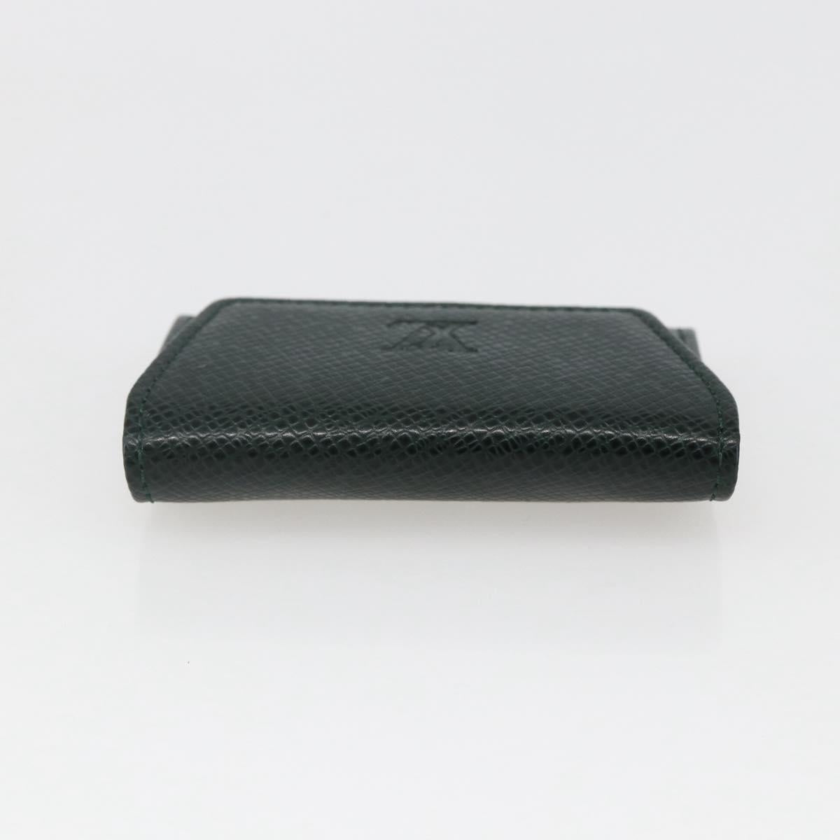 LOUIS VUITTON Taiga Buton De Manchette Cuffs metal Gold Tone LV Auth 156221