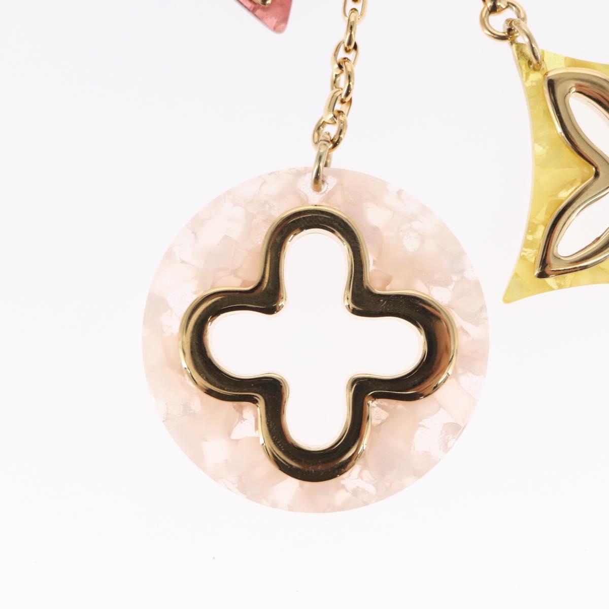 LOUIS VUITTON Bijoussac Ansolence Bag Charm Gold Tone M66884 LV Auth 156225V