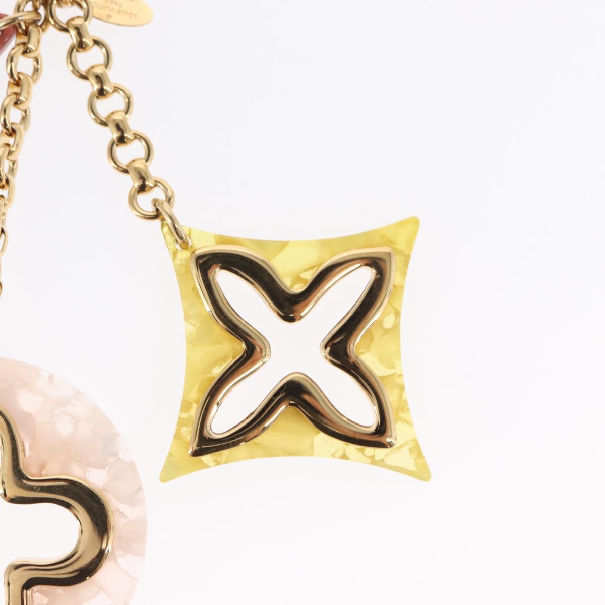 LOUIS VUITTON Bijoussac Ansolence Bag Charm Gold Tone M66884 LV Auth 156225V