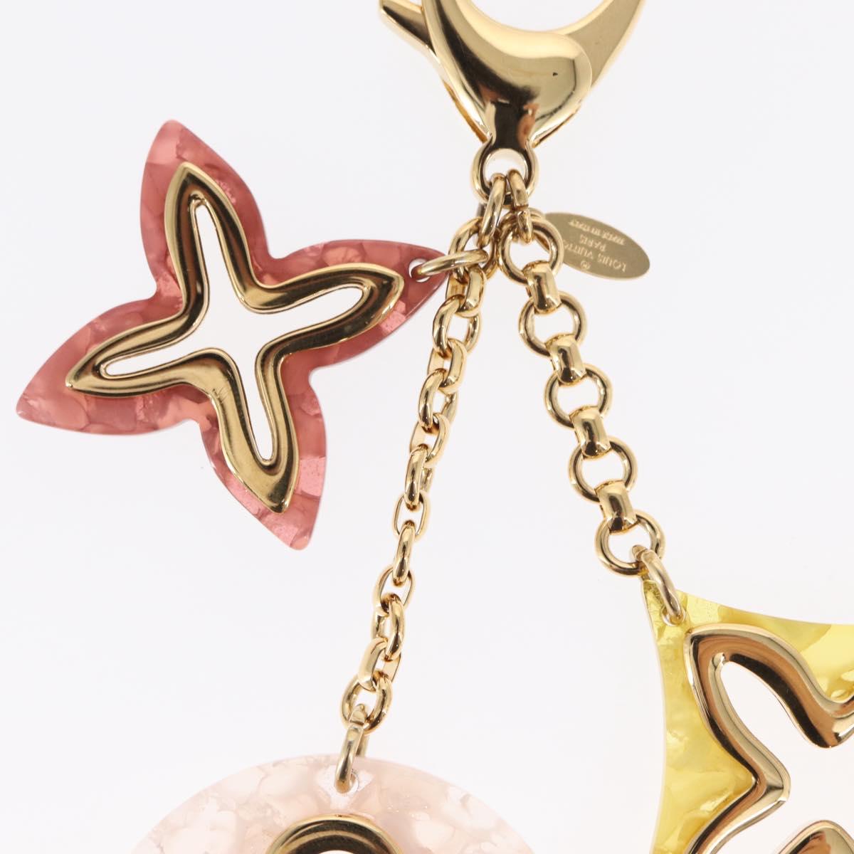 LOUIS VUITTON Bijoussac Ansolence Bag Charm Gold Tone M66884 LV Auth 156225V