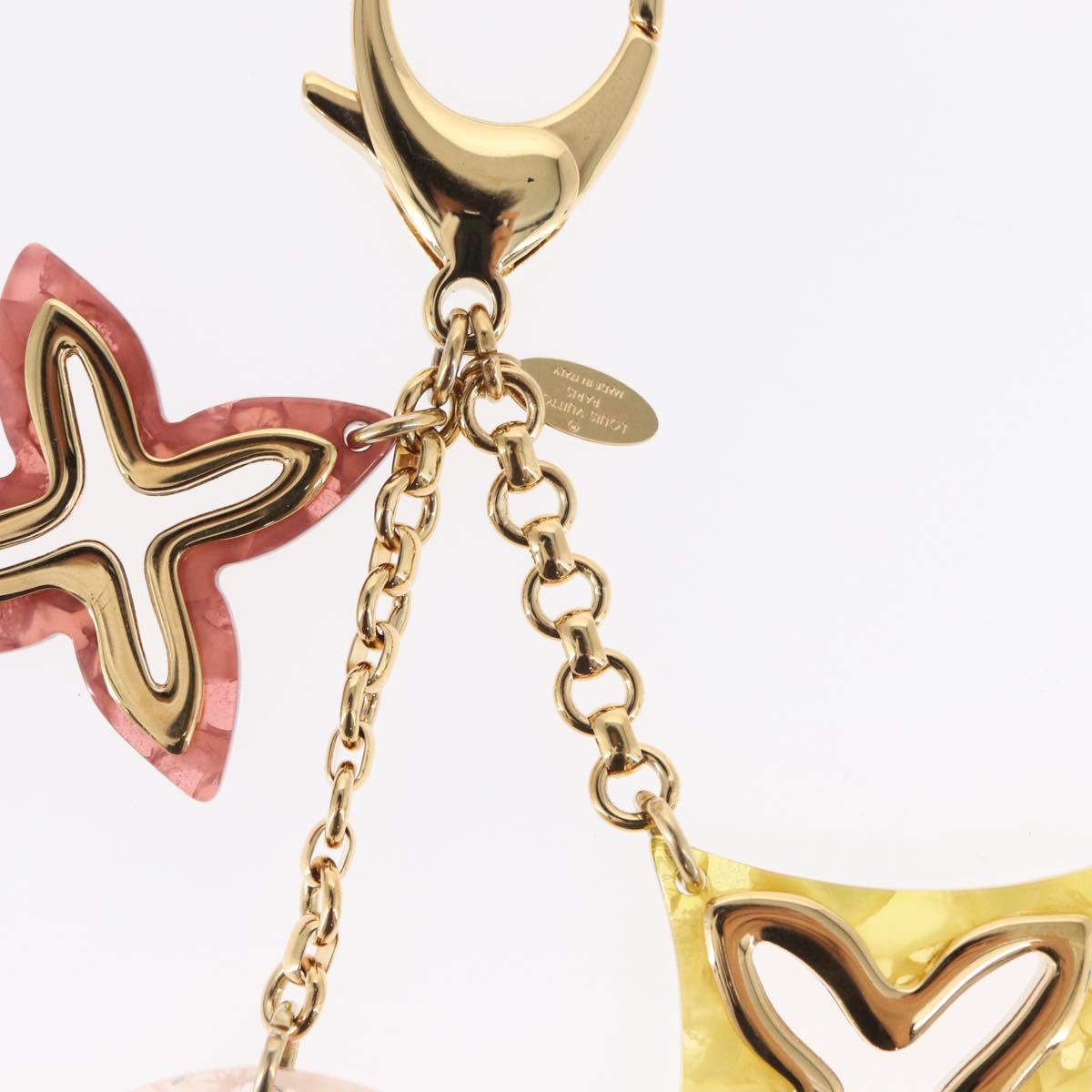 LOUIS VUITTON Bijoussac Ansolence Bag Charm Gold Tone M66884 LV Auth 156225V