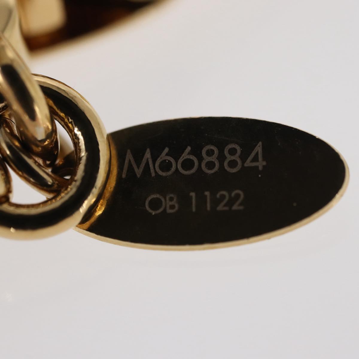 LOUIS VUITTON Bijoussac Ansolence Bag Charm Gold Tone M66884 LV Auth 156225V