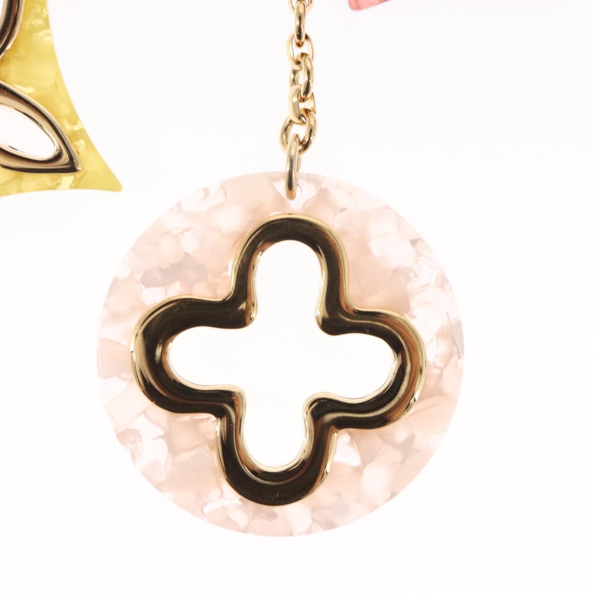 LOUIS VUITTON Bijoussac Ansolence Bag Charm Gold Tone M66884 LV Auth 156225V