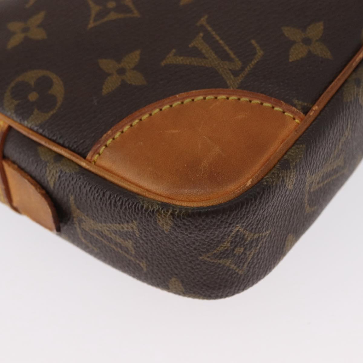 LOUIS VUITTON Monogram Marly Dragonne GM Clutch Bag M51825 LV Auth 156235