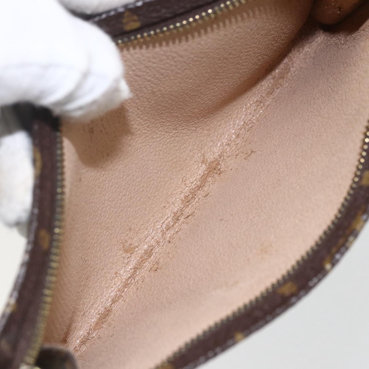 LOUIS VUITTON Monogram Bucket GM Accessory Pouch LV Auth 156237