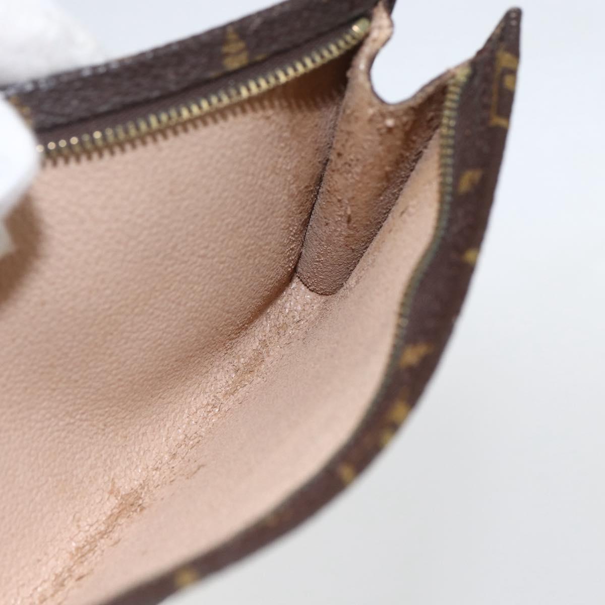 LOUIS VUITTON Monogram Bucket GM Accessory Pouch LV Auth 156237