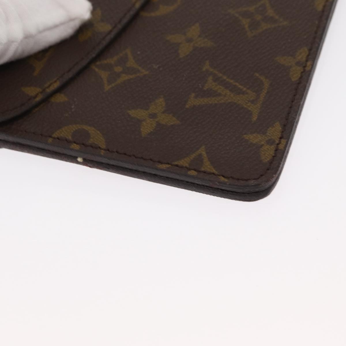 LOUIS VUITTON Monogram Double Rabat Shoulder Bag M51815 LV Auth 156238