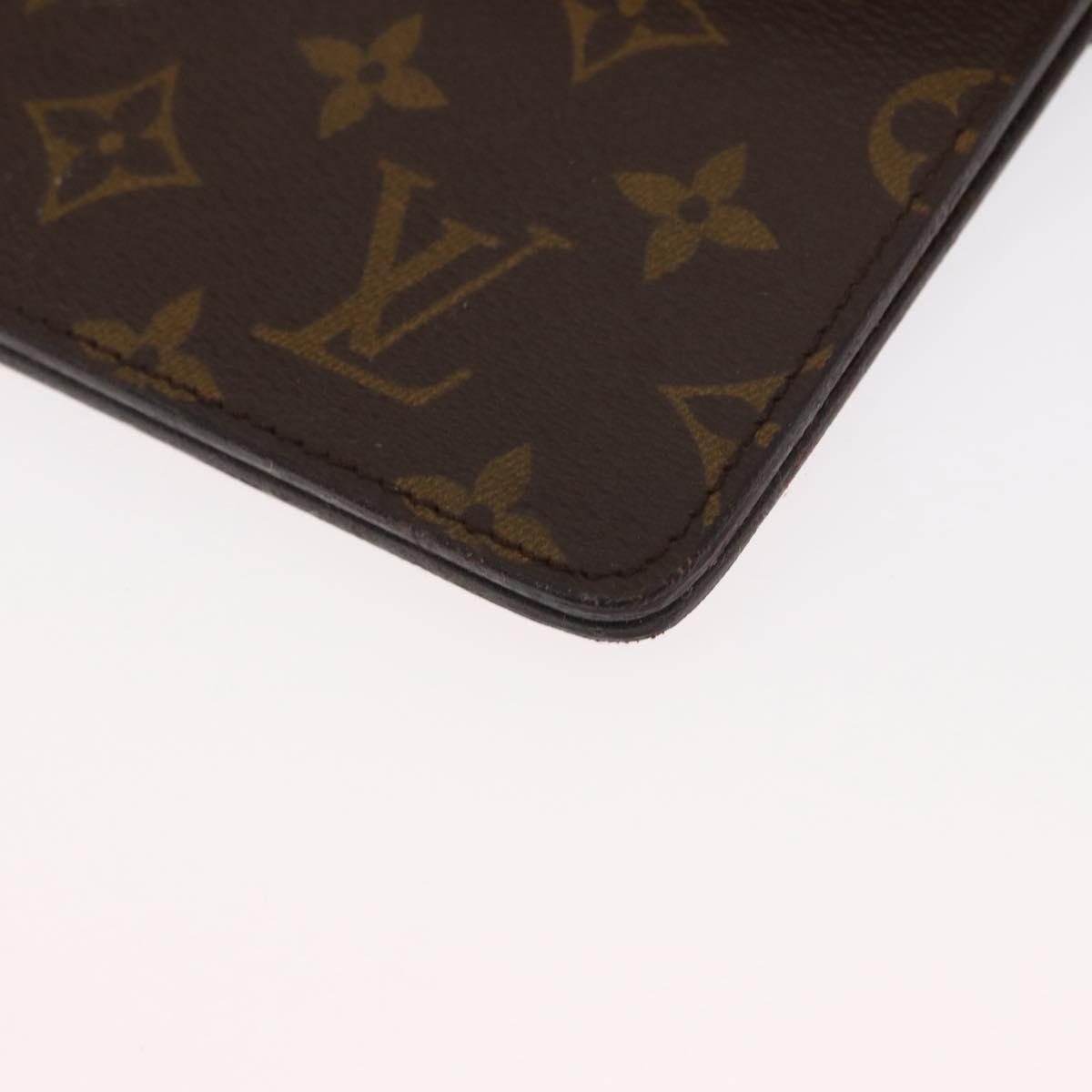 LOUIS VUITTON Monogram Double Rabat Shoulder Bag M51815 LV Auth 156238