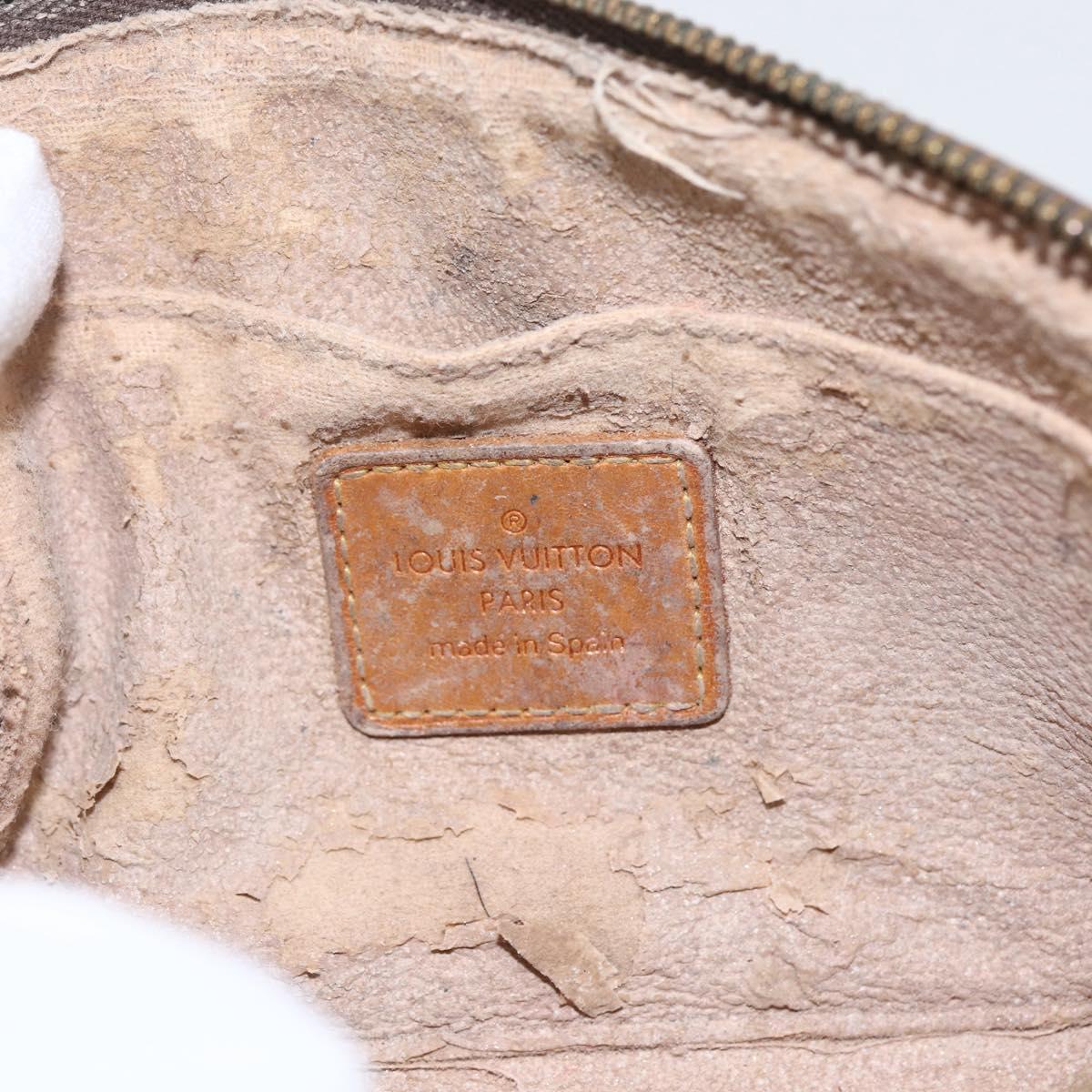 LOUIS VUITTON Monogram Pochette Cosmetic PM Pouch M43998 LV Auth 156239