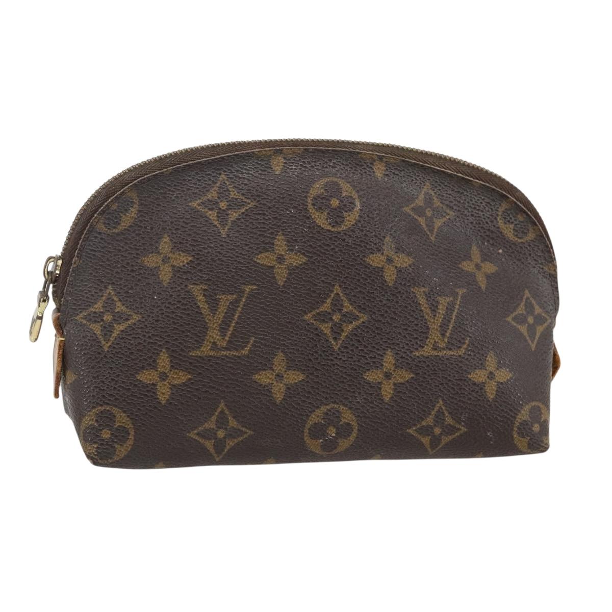 LOUIS VUITTON Monogram Pochette Cosmetic PM Pouch M43998 LV Auth 156239
