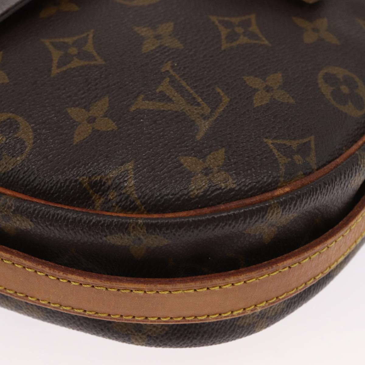 LOUIS VUITTON Monogram Jeune Fille GM Shoulder Bag M51225 LV Auth 156240