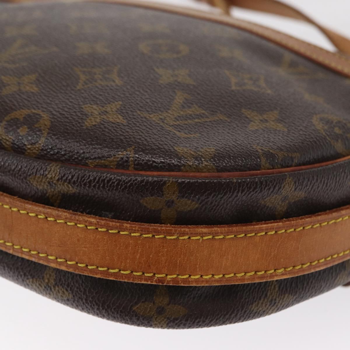 LOUIS VUITTON Monogram Jeune Fille GM Shoulder Bag M51225 LV Auth 156240