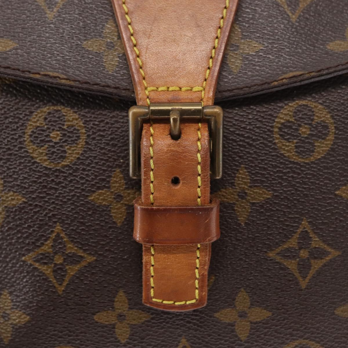 LOUIS VUITTON Monogram Jeune Fille GM Shoulder Bag M51225 LV Auth 156240