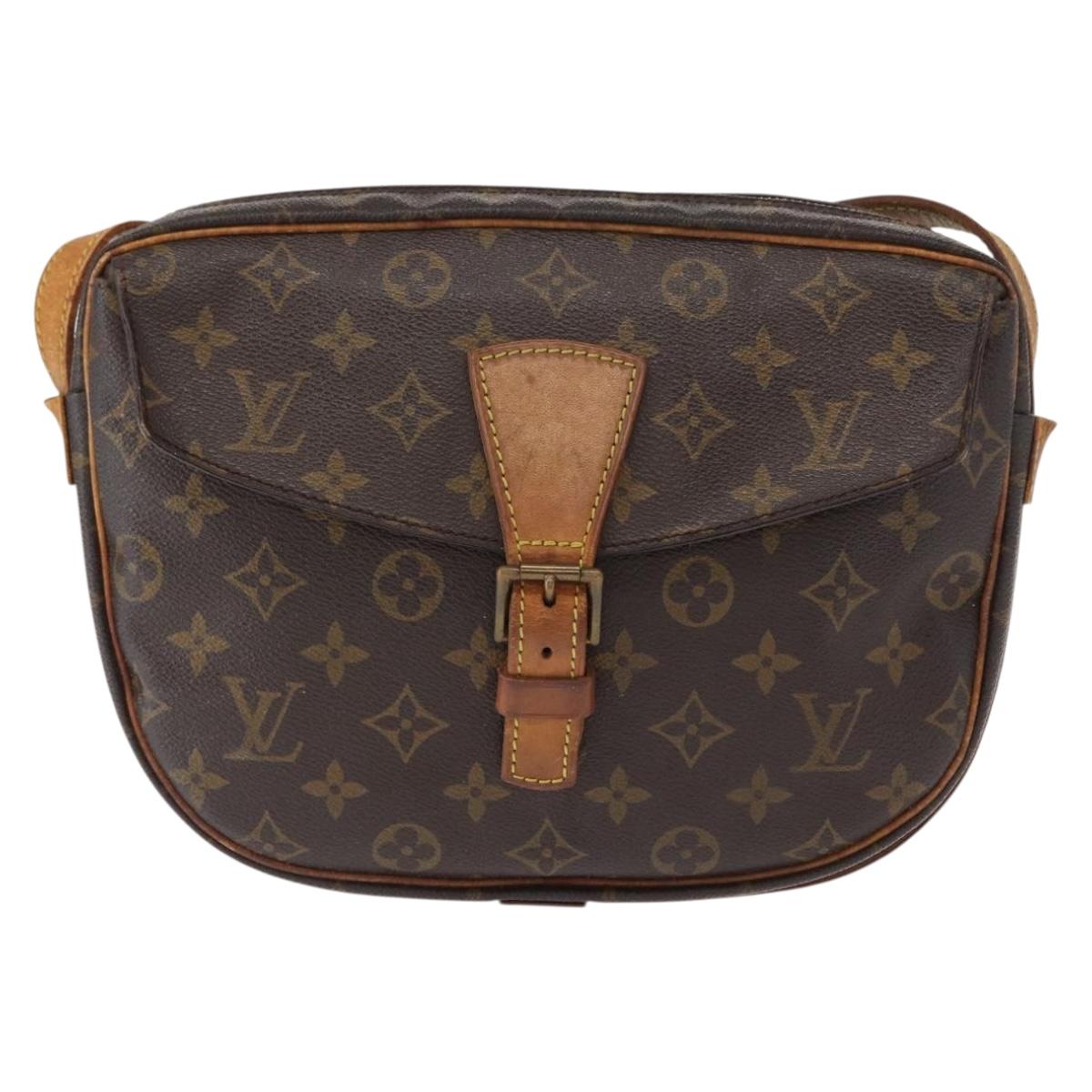 LOUIS VUITTON Monogram Jeune Fille GM Shoulder Bag M51225 LV Auth 156240