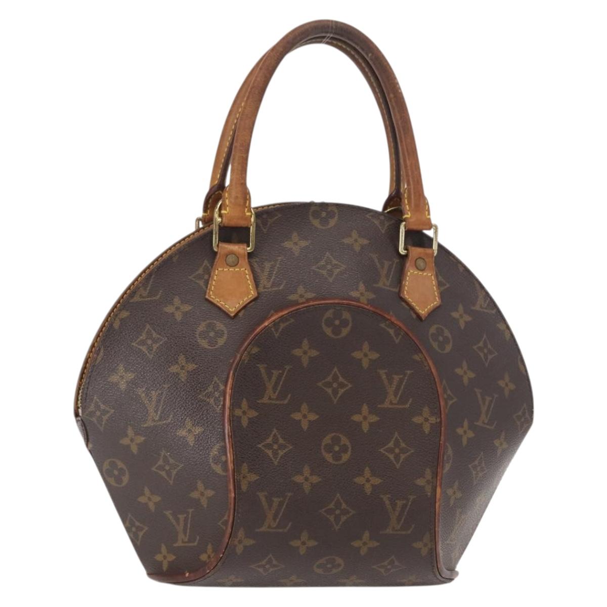 LOUIS VUITTON Monogram Ellipse PM Hand Bag M51127 LV Auth 156260