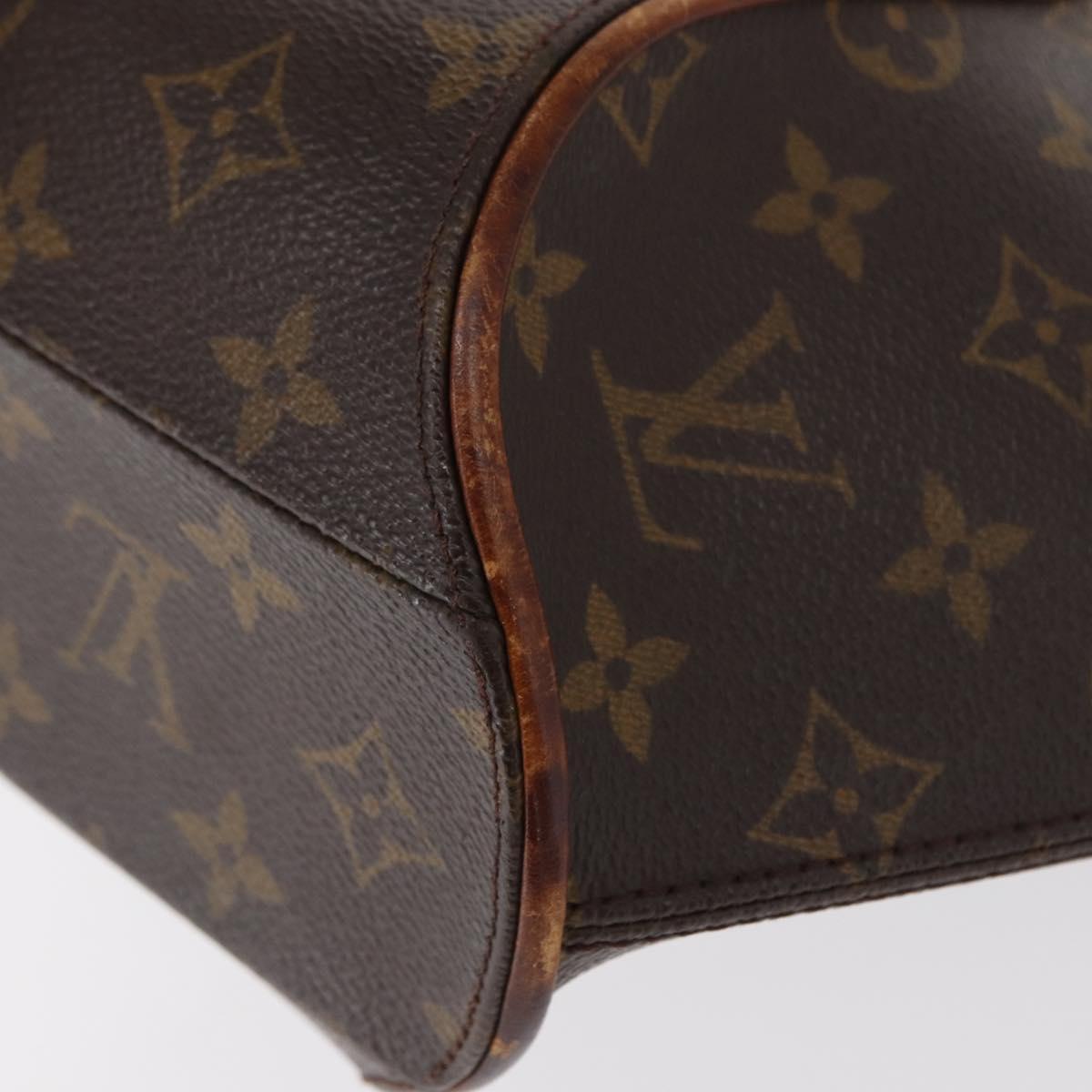 LOUIS VUITTON Monogram Ellipse PM Hand Bag M51127 LV Auth 156260