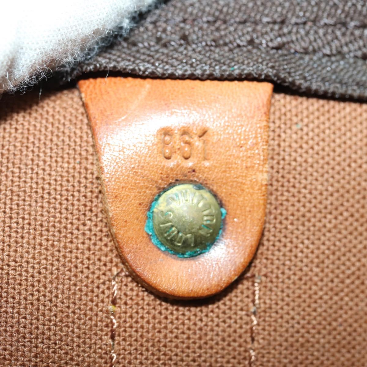 LOUIS VUITTON Monogram Keepall 50 Boston Bag M41426 LV Auth 156264