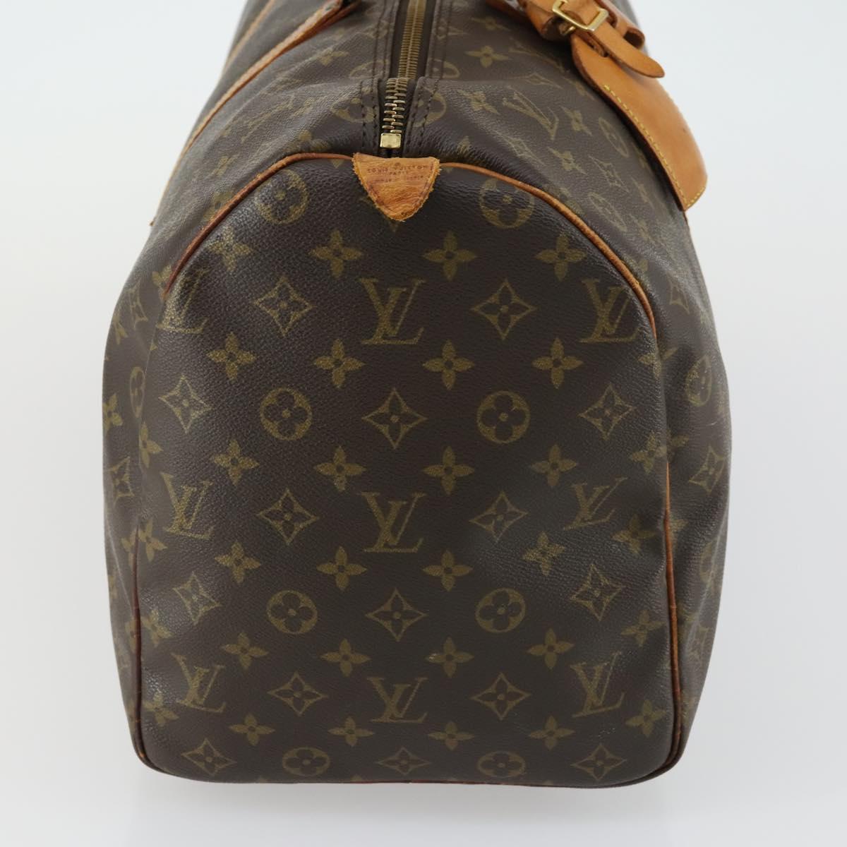 LOUIS VUITTON Monogram Keepall 50 Boston Bag M41426 LV Auth 156264