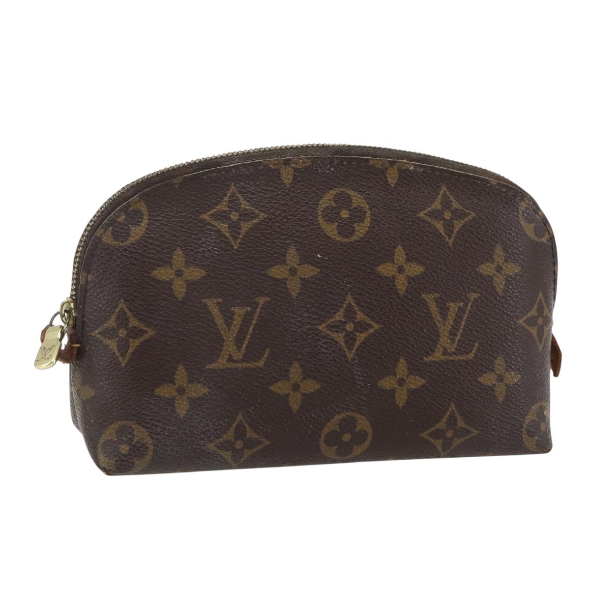 LOUIS VUITTON Monogram Pochette Cosmetic PM Pouch M43998 LV Auth 156265