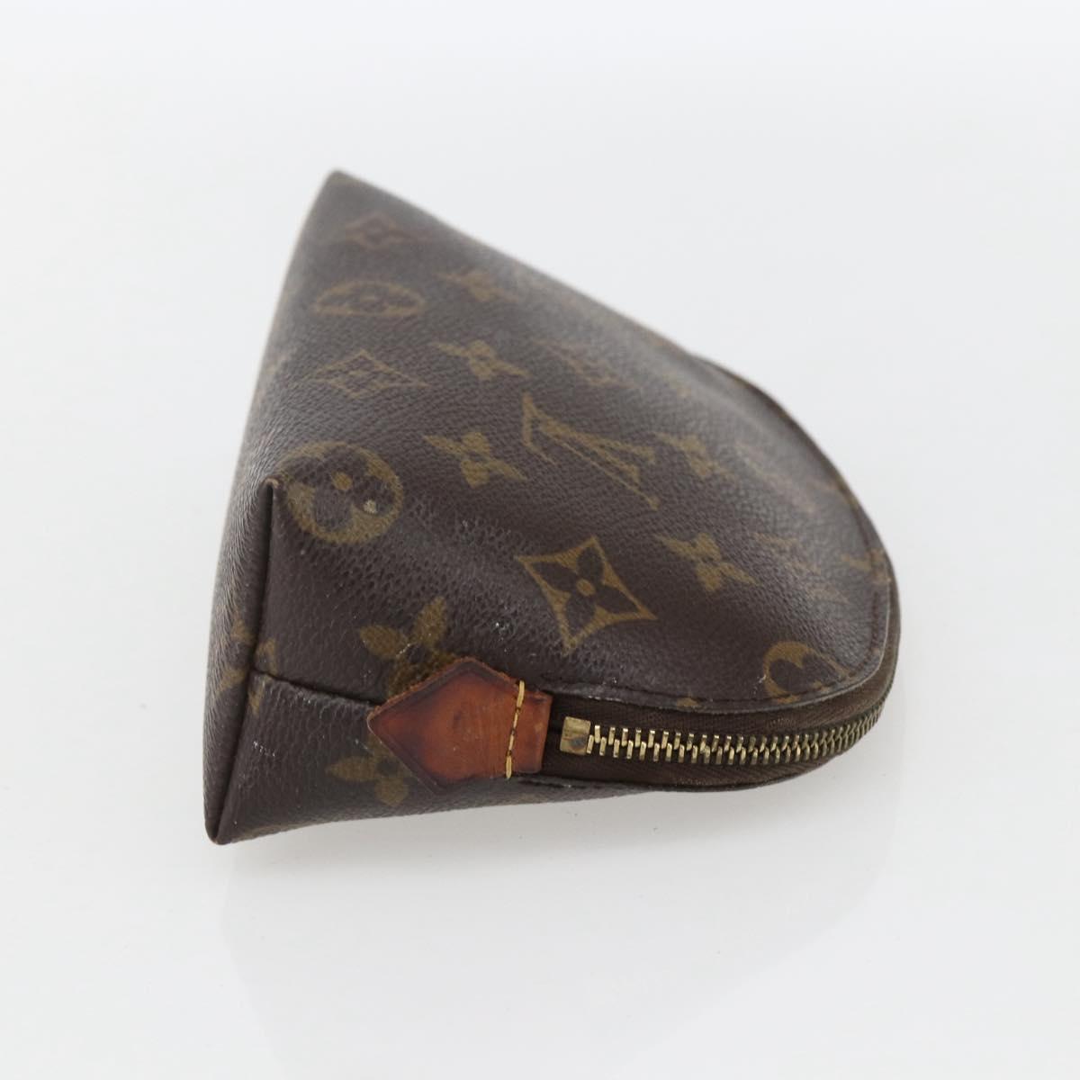 LOUIS VUITTON Monogram Pochette Cosmetic PM Pouch M43998 LV Auth 156265