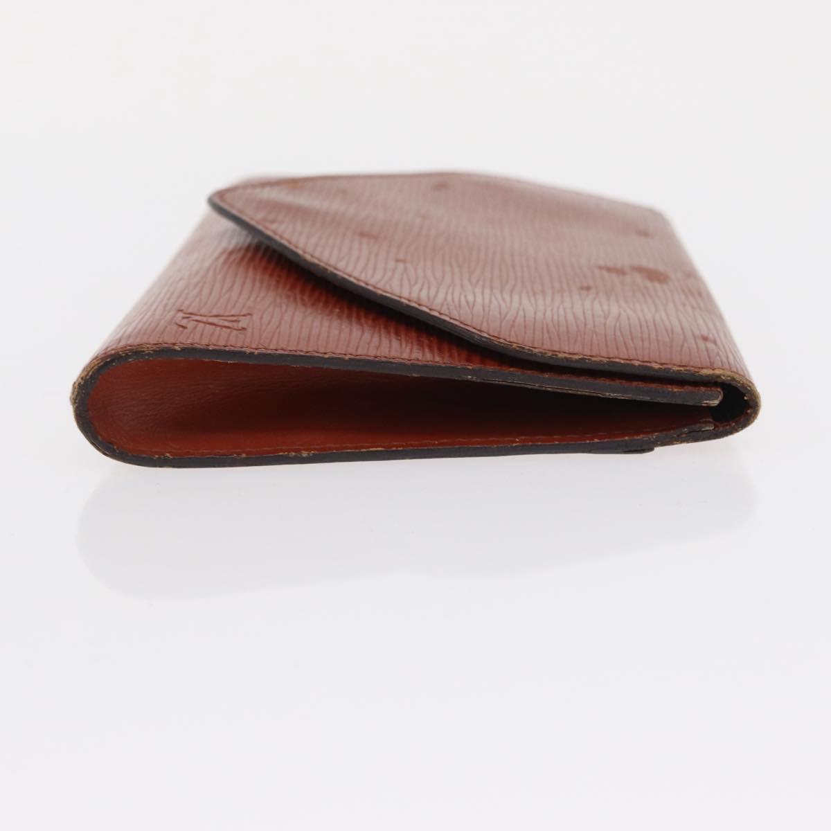 LOUIS VUITTON Epi Art Deco Clutch Bag Brown M52633 LV Auth 156274