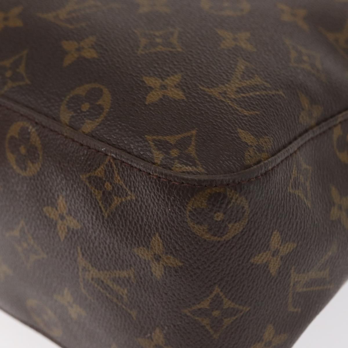 LOUIS VUITTON Monogram Looping GM Shoulder Bag M51145 LV Auth 156291