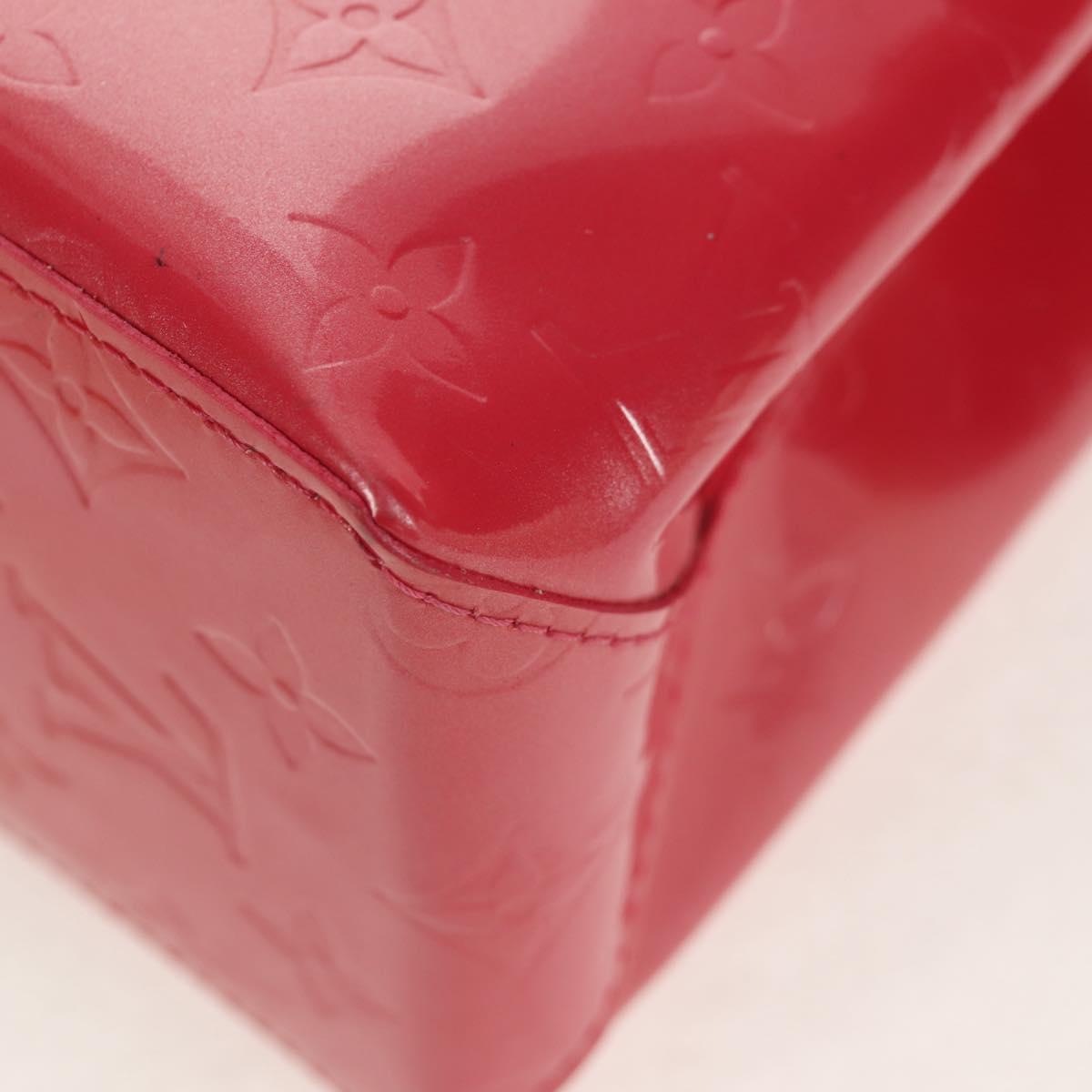 LOUIS VUITTON Monogram Vernis Reade PM Hand Bag Fran Boise M9132F Auth 156329V