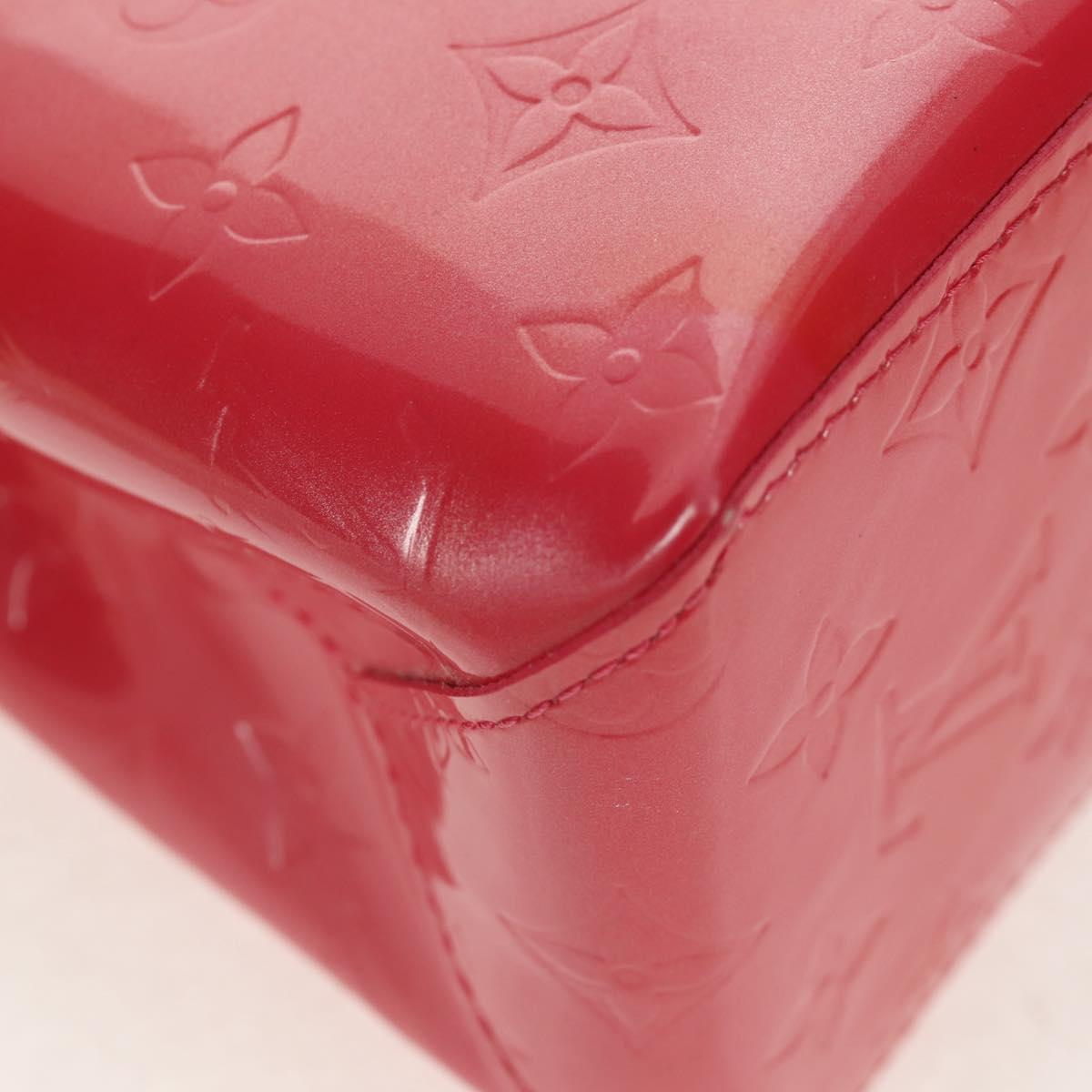 LOUIS VUITTON Monogram Vernis Reade PM Hand Bag Fran Boise M9132F Auth 156329V