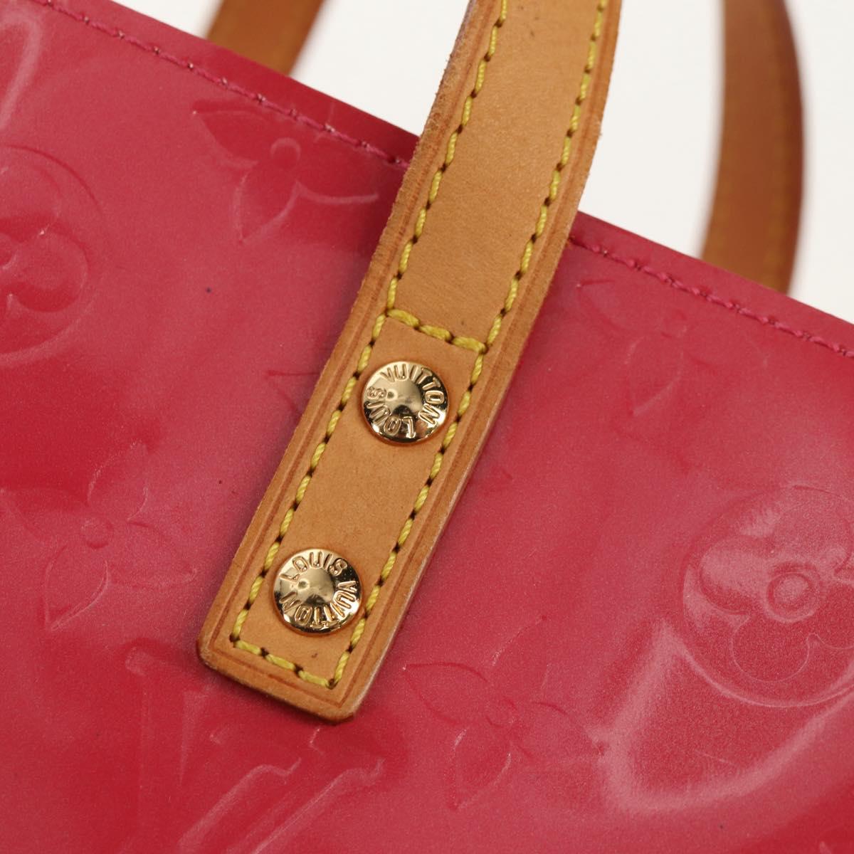 LOUIS VUITTON Monogram Vernis Reade PM Hand Bag Fran Boise M9132F Auth 156329V