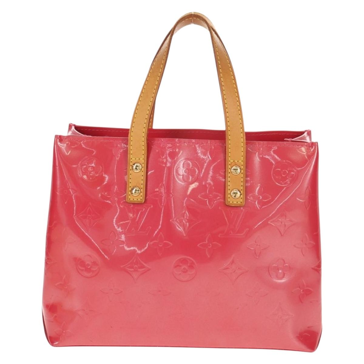 LOUIS VUITTON Monogram Vernis Reade PM Hand Bag Fran Boise M9132F Auth 156329V