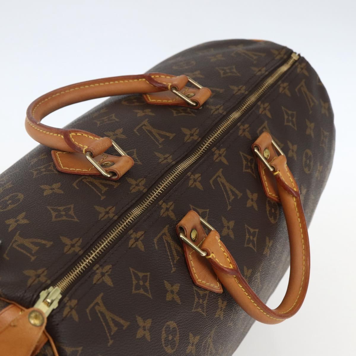 LOUIS VUITTON Monogram Speedy 40 Hand Bag M41522 LV Auth 156336V