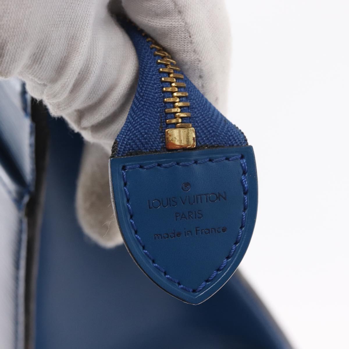 LOUIS VUITTON Epi Riviera Hand Bag Blue M48185 LV Auth 156339