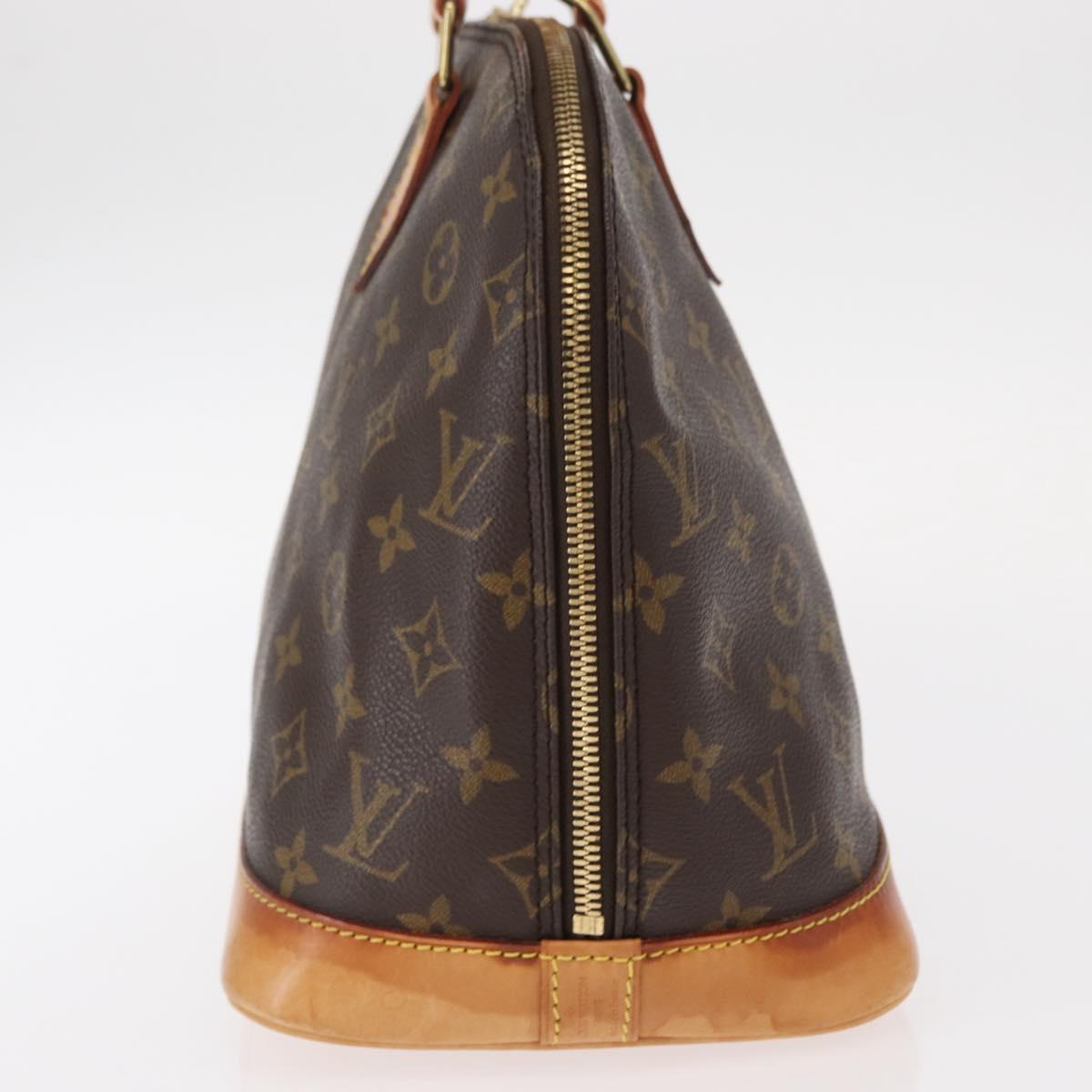 LOUIS VUITTON Monogram Alma Hand Bag M51130 LV Auth 156341