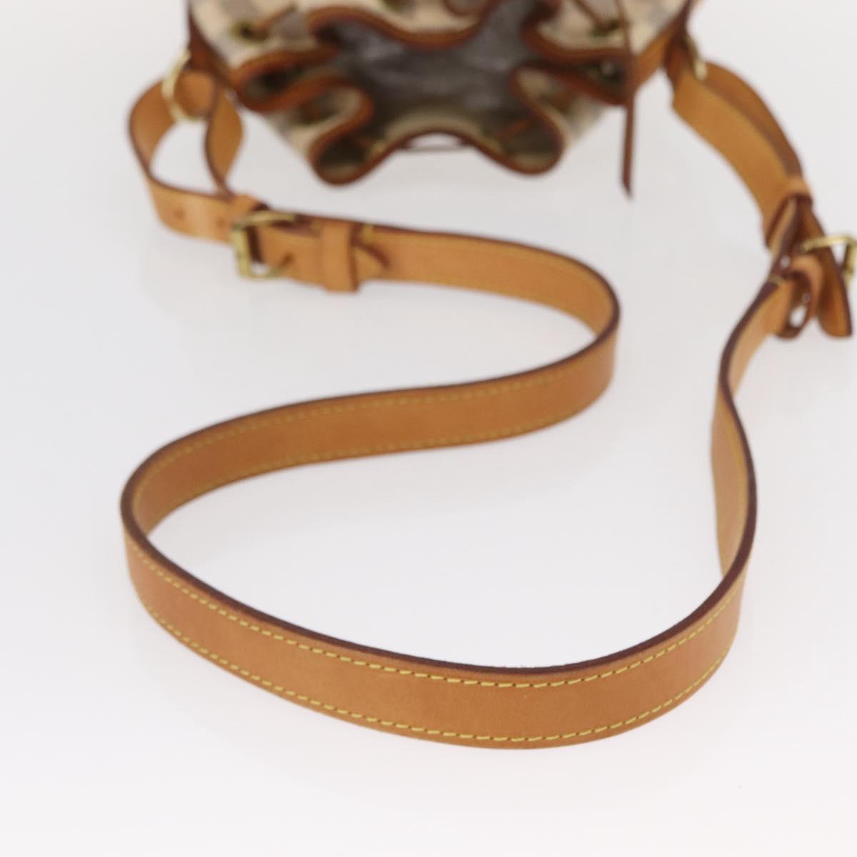 LOUIS VUITTON Damier Azur Noe BB Shoulder Bag N41220 LV Auth 156345