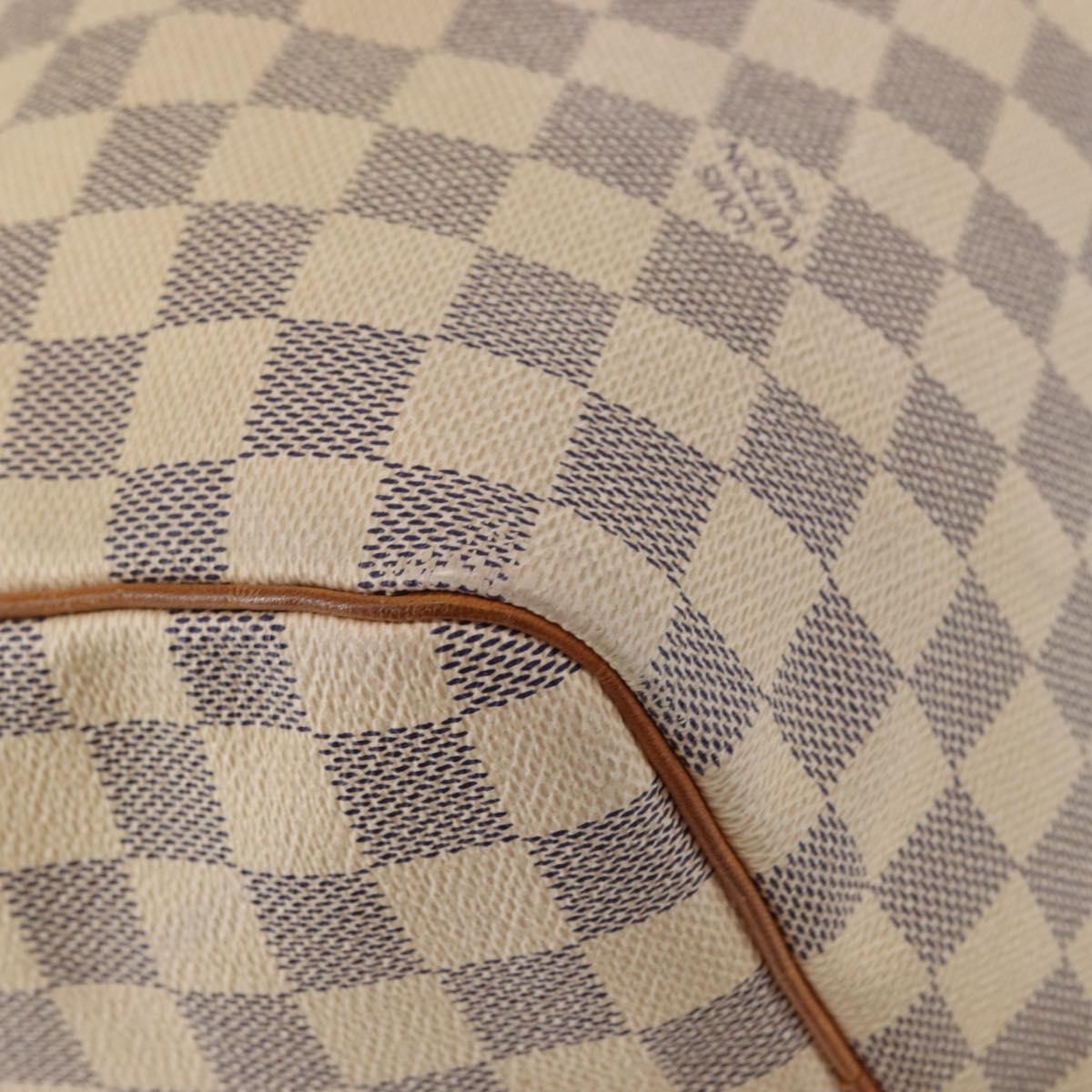 LOUIS VUITTON Damier Azur Speedy 30 Hand Bag N41533 LV Auth 156347