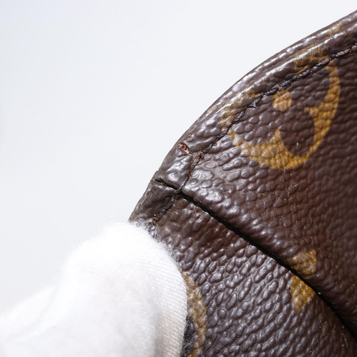 LOUIS VUITTON Monogram Sac Shopping Tote Bag M51108 LV Auth 156358