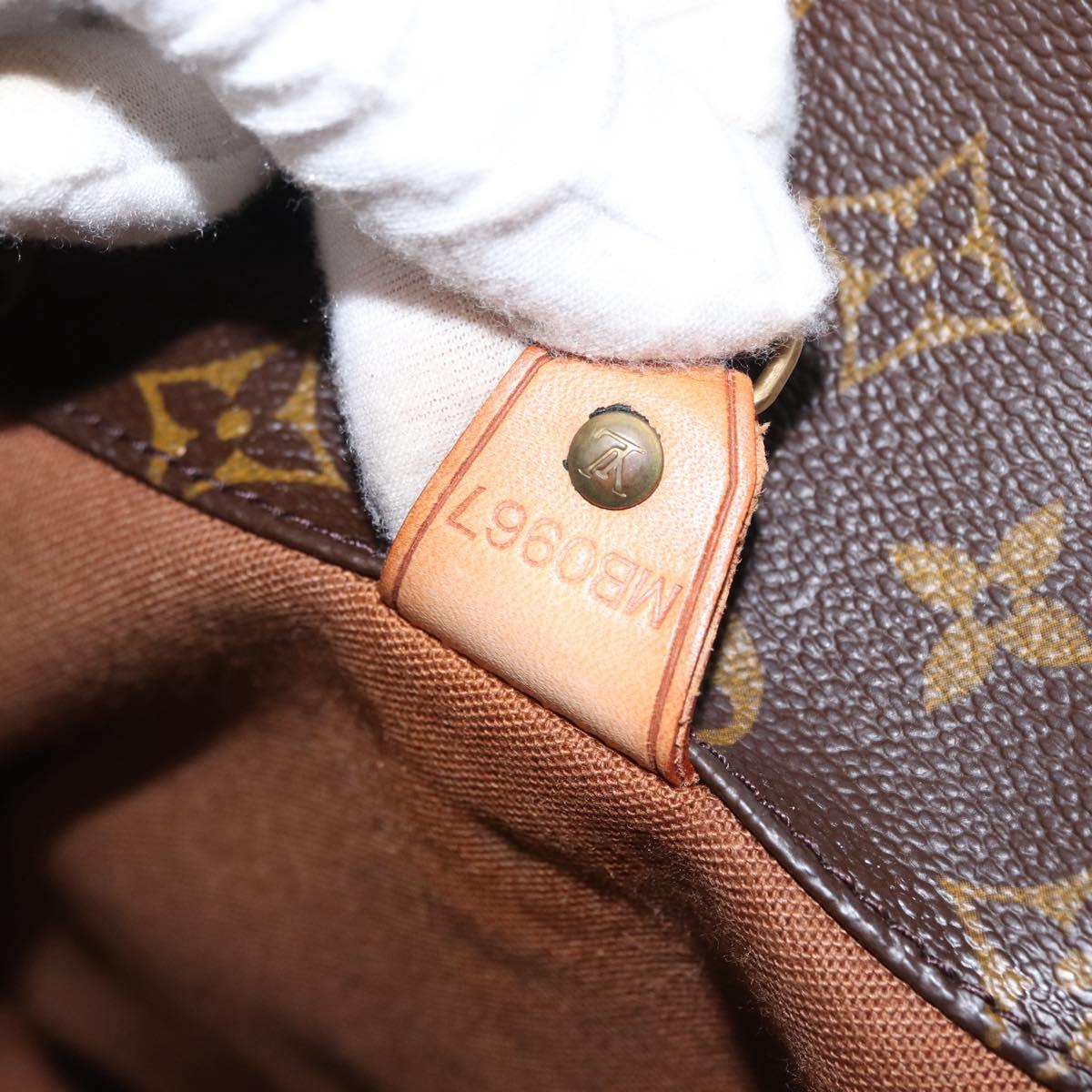 LOUIS VUITTON Monogram Sac Shopping Tote Bag M51108 LV Auth 156358