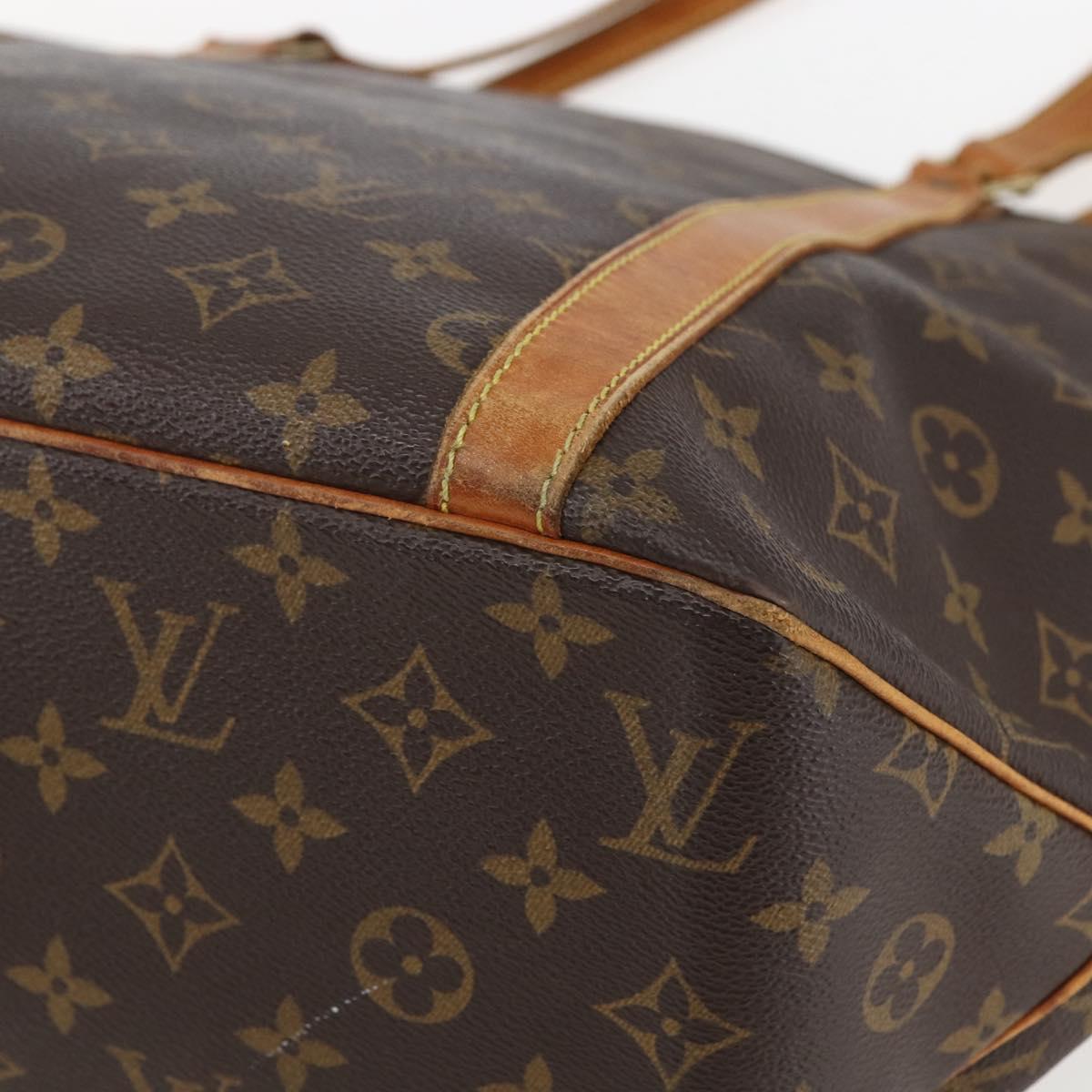 LOUIS VUITTON Monogram Sac Shopping Tote Bag M51108 LV Auth 156359