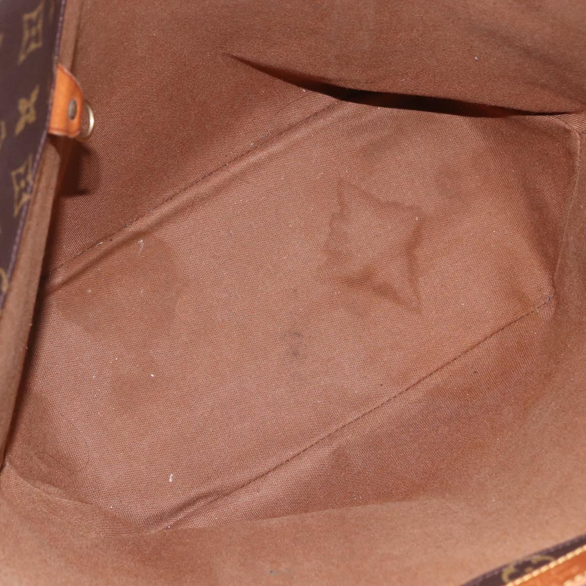 LOUIS VUITTON Monogram Sac Shopping Tote Bag M51108 LV Auth 156359