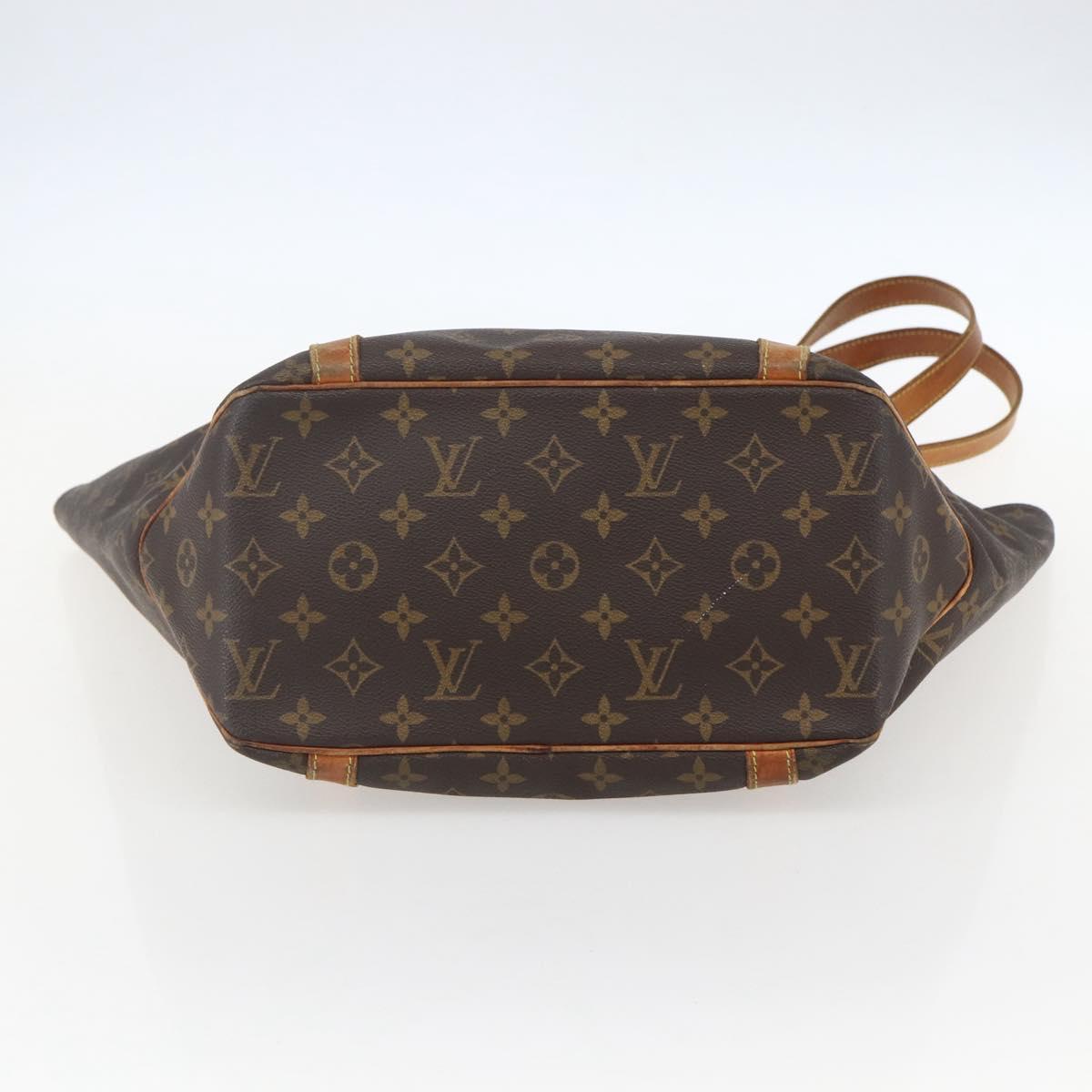 LOUIS VUITTON Monogram Sac Shopping Tote Bag M51108 LV Auth 156359
