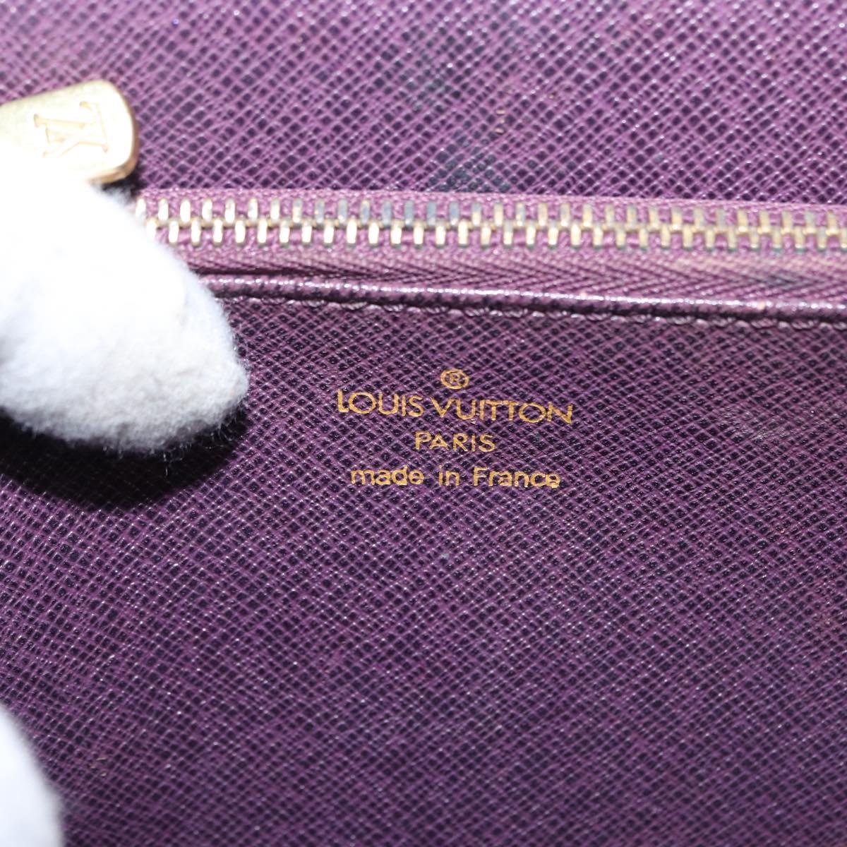 LOUIS VUITTON Epi Malesherbes Bag Tassili Yellow Jonne M52379 LV Auth 156361
