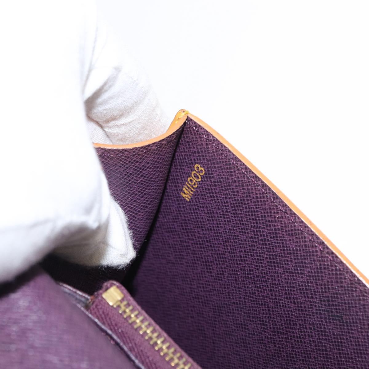 LOUIS VUITTON Epi Malesherbes Bag Tassili Yellow Jonne M52379 LV Auth 156361