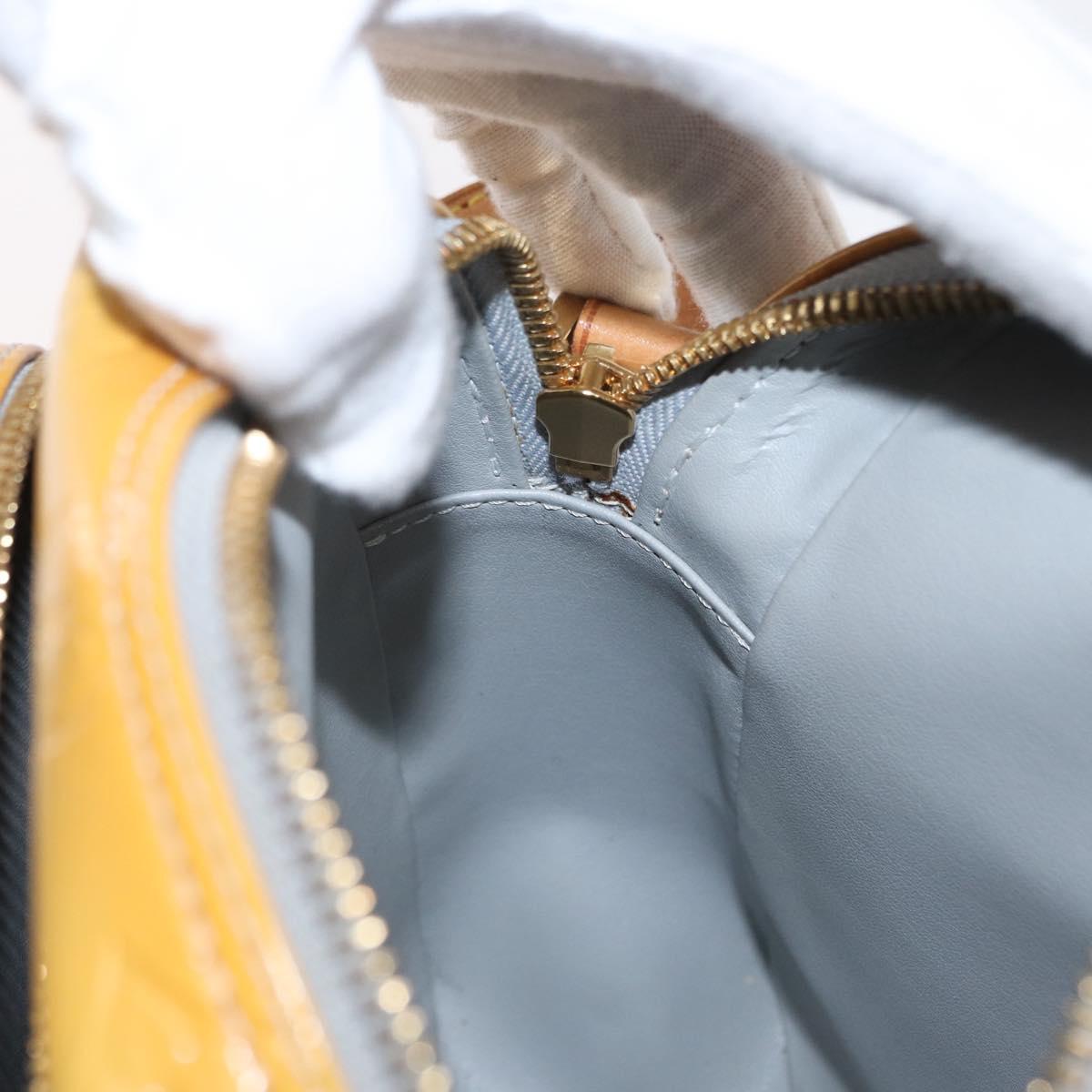 LOUIS VUITTON Monogram Vernis Wooster Shoulder Bag Gris M91036 LV Auth 156362