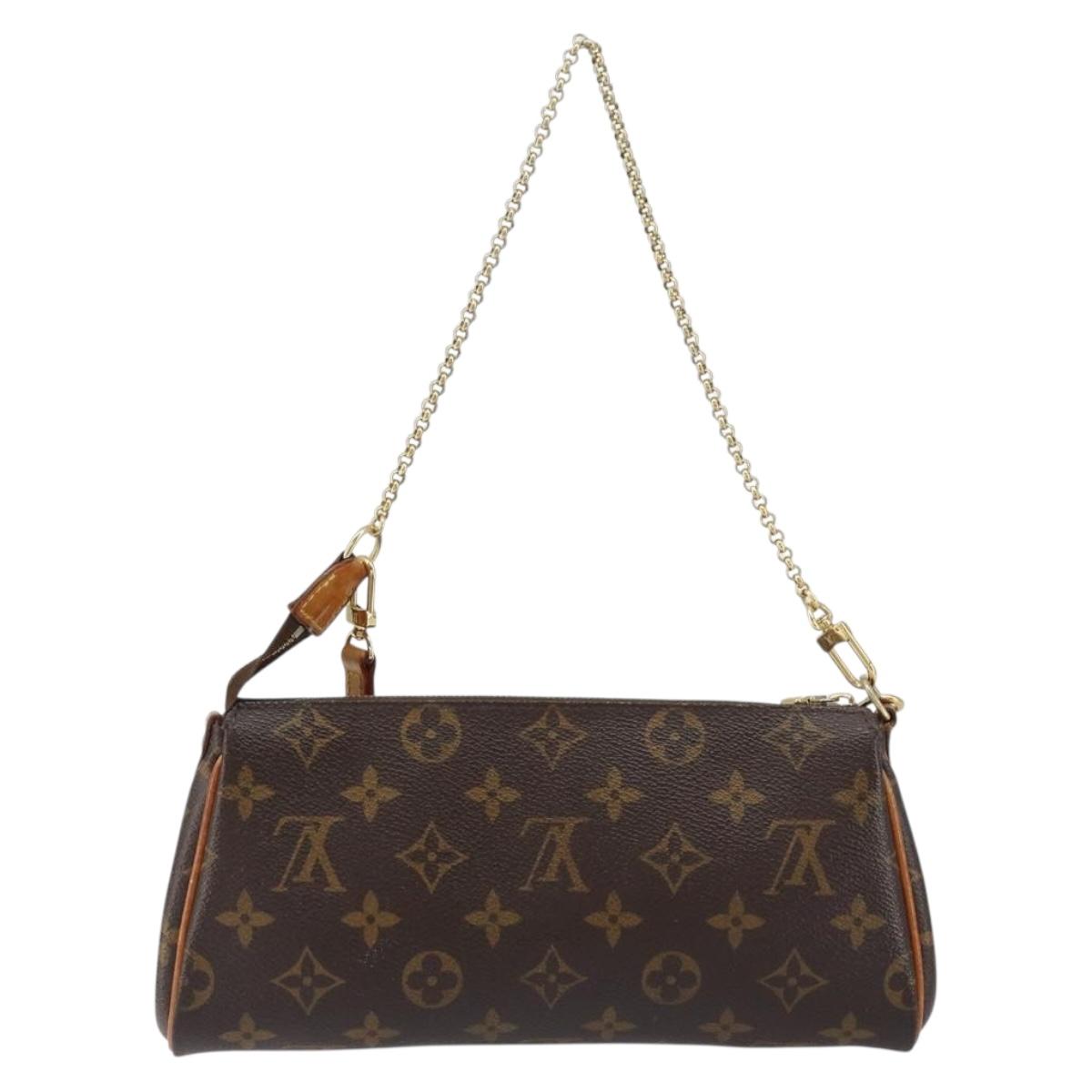 LOUIS VUITTON Monogram Eva Shoulder Bag M95567 LV Auth 156365
