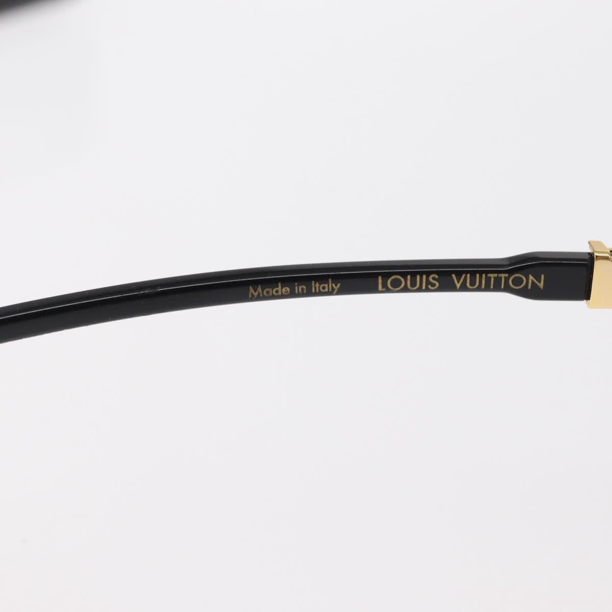LOUIS VUITTON LV Satellite Sunglasses plastic Black Z1085W LV Auth 156371