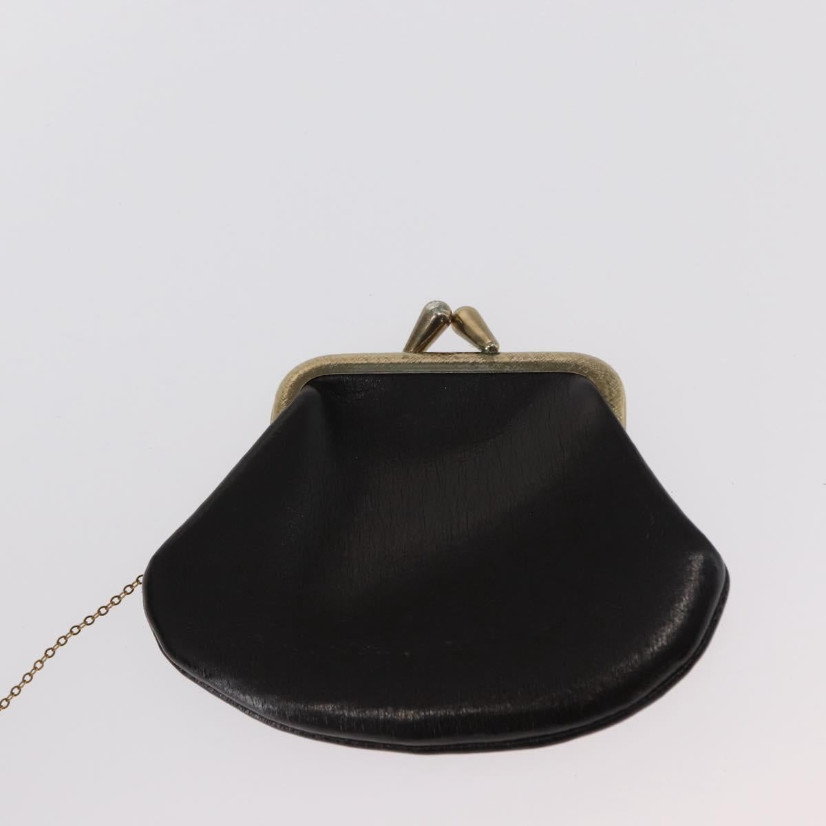 Christian Dior Trotter Canvas Hand Bag Leather Brown Gold Auth 156377