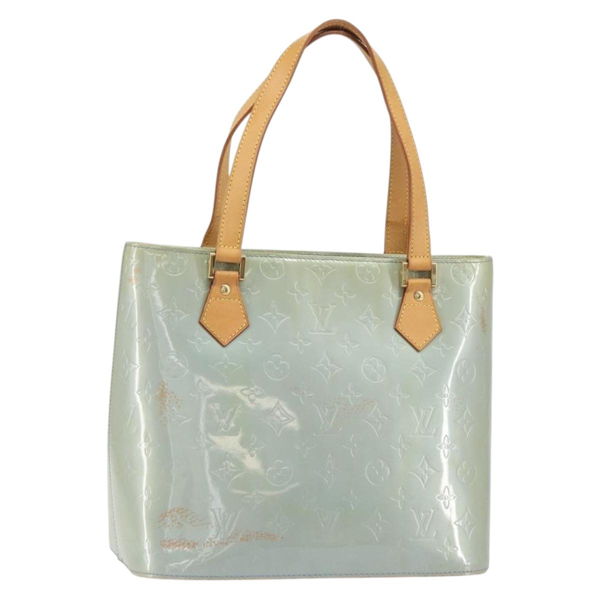 LOUIS VUITTON Monogram Vernis Houston Hand Bag Lavande M91218 LV Auth 156521