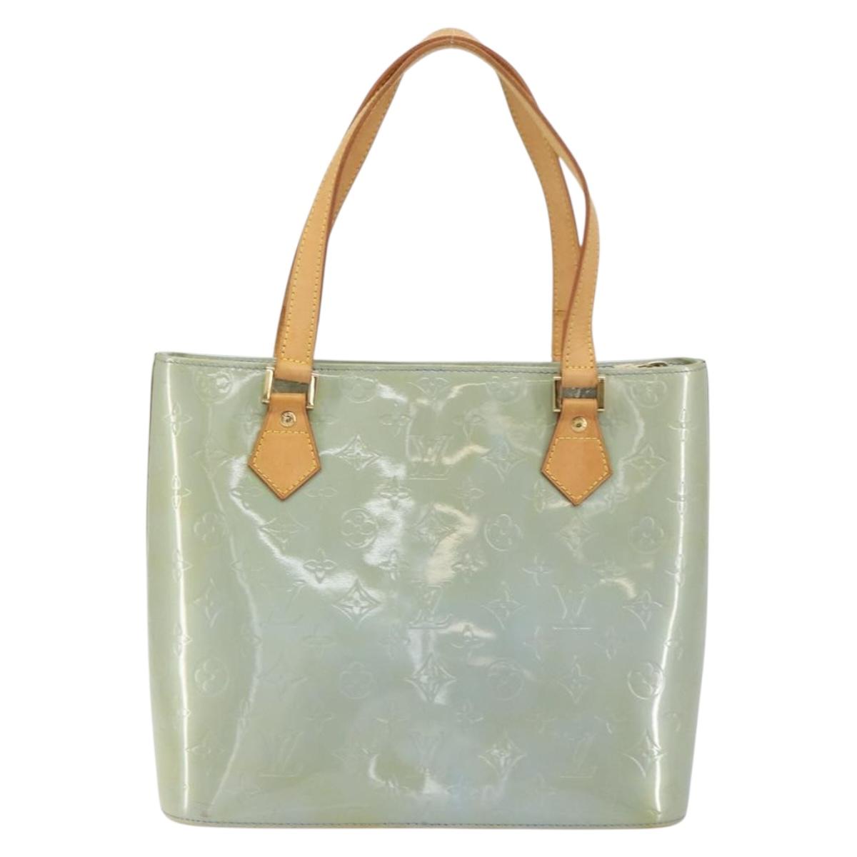 LOUIS VUITTON Monogram Vernis Houston Hand Bag Lavande M91218 LV Auth 156521