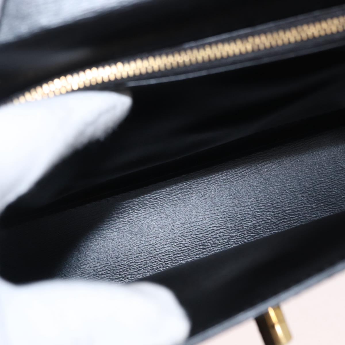 LOUIS VUITTON Epi Malesherbes Hand Bag Black M52372 LV Auth 156528