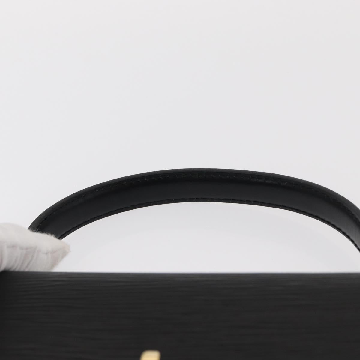 LOUIS VUITTON Epi Malesherbes Hand Bag Black M52372 LV Auth 156528